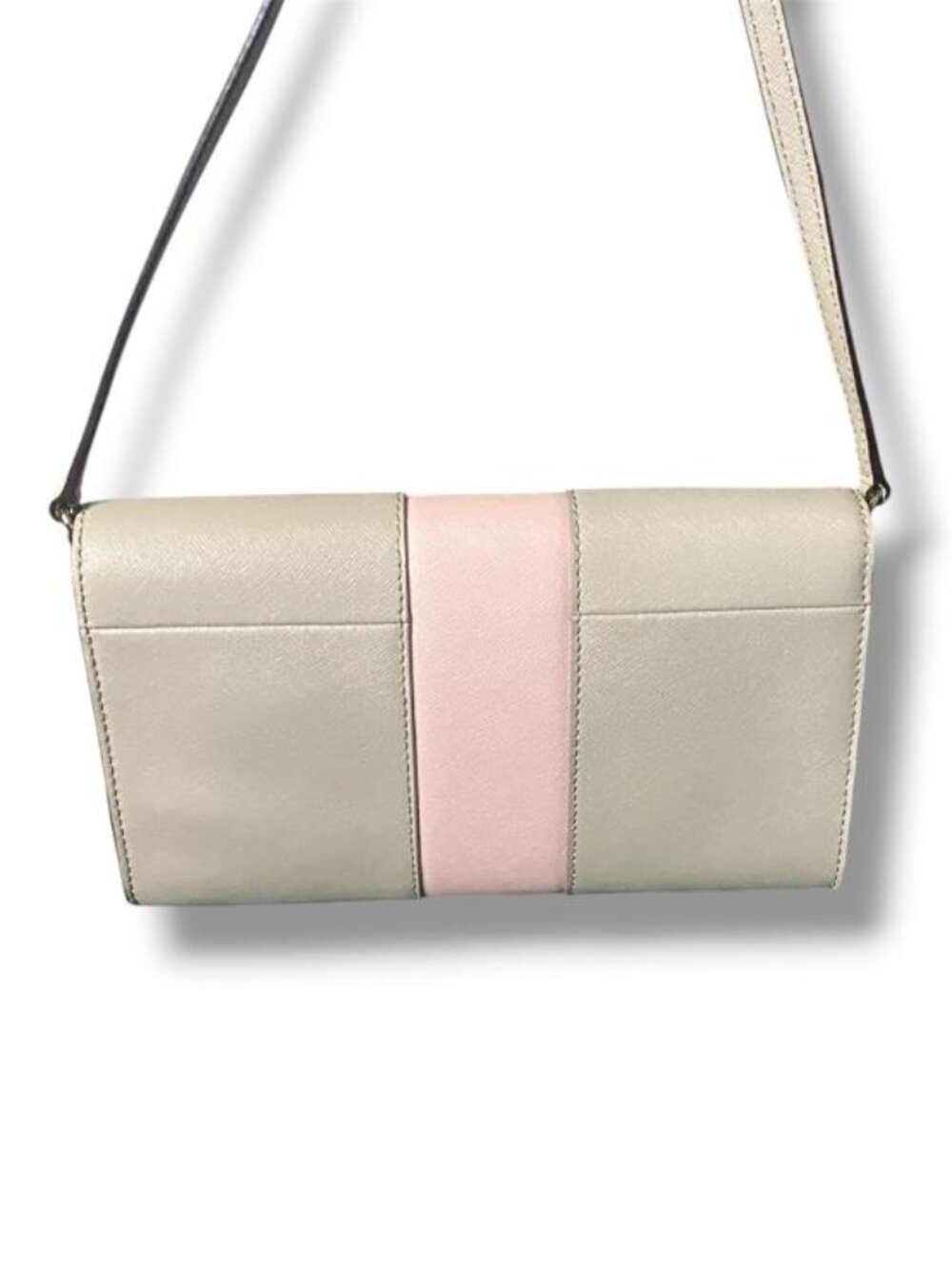 NWOT - Kate Spade Women's Cedar Street Racing Stripe Cali Crossbody Bag Rose - Picture 3 of 3
